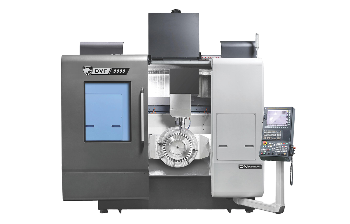 DN Solutions DVF 8000 5 Axis CNC Machine