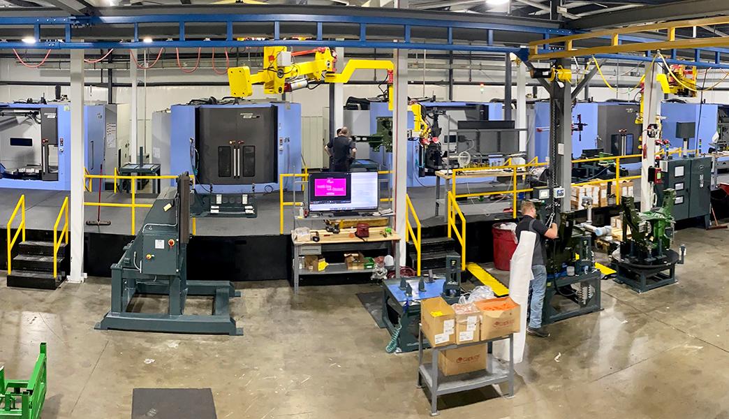 Impact CNC DN Solutions NHP 8000 HMC line up